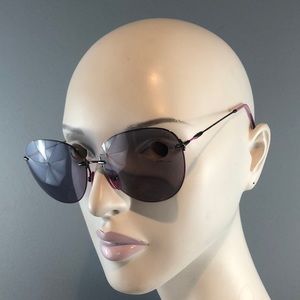 Christopher Kane Pink & Silver Sunglasses
